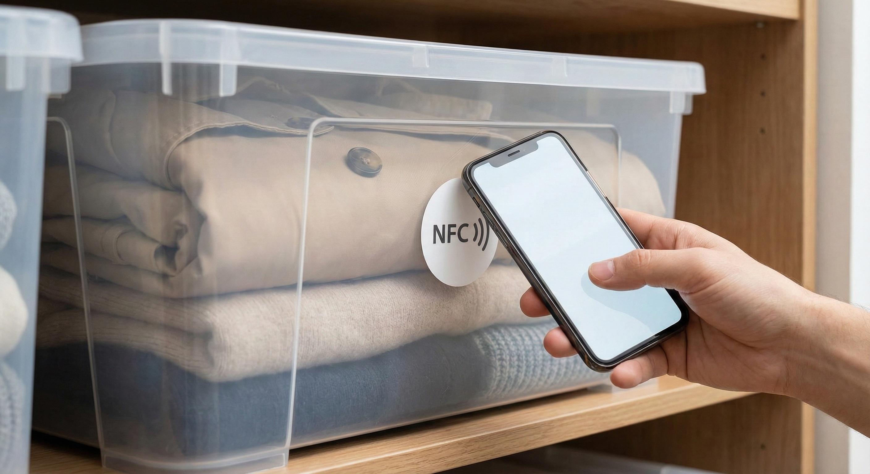 The Cheap NFC Sticker Hack That Organizes Your Home
